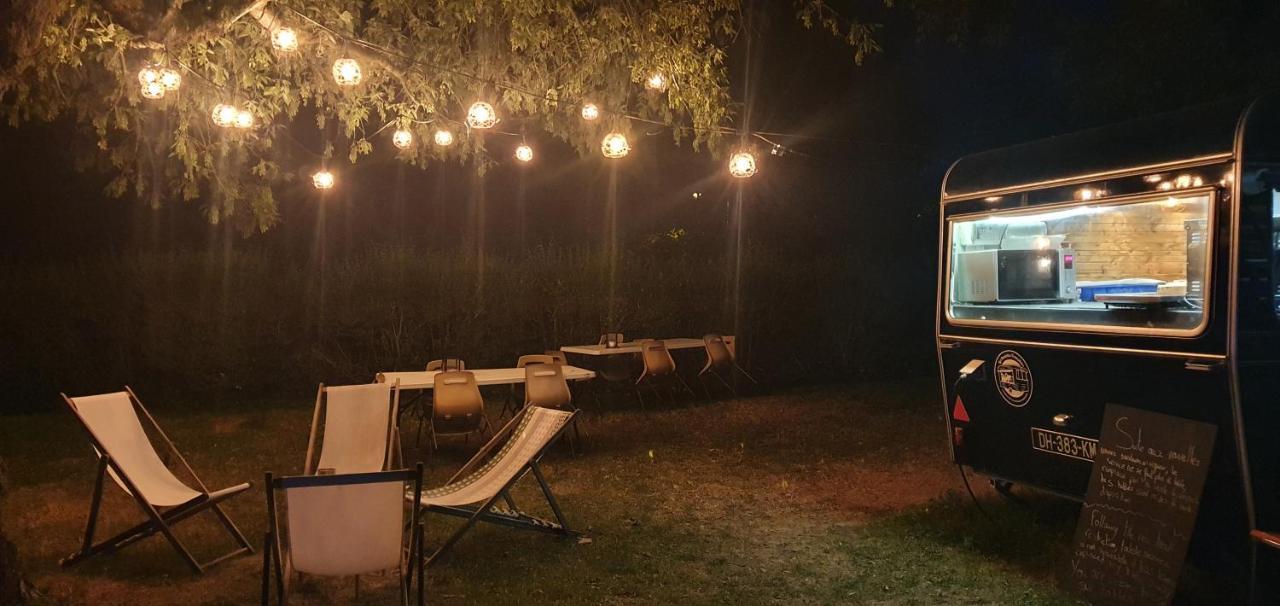 Cabane 2/3 Pers Au Camping Les Patis Nazelles-Negron Exterior photo